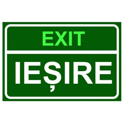 exit iesire